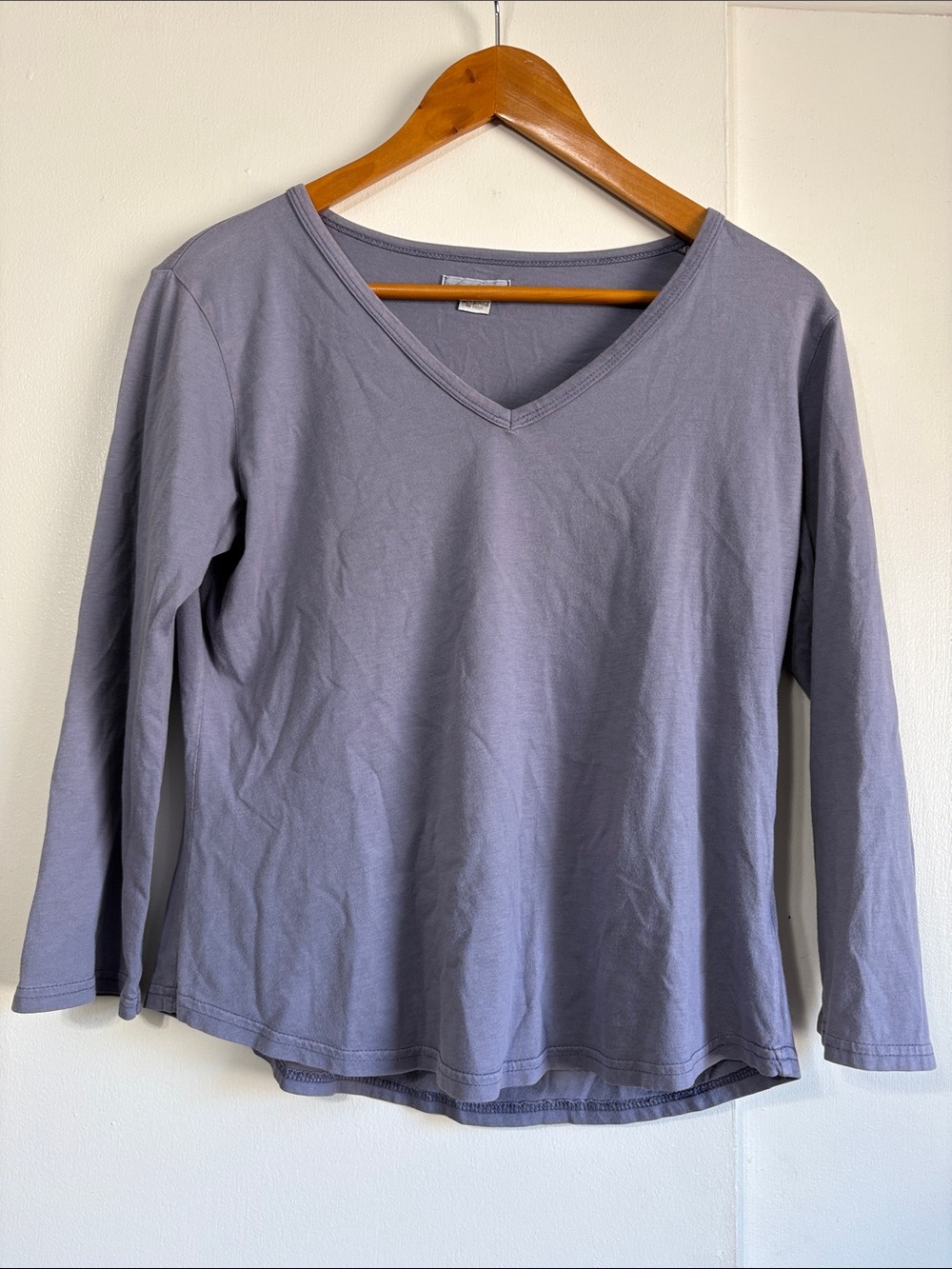 Mod-O-Doc Long-Sleeve V-Neck Top